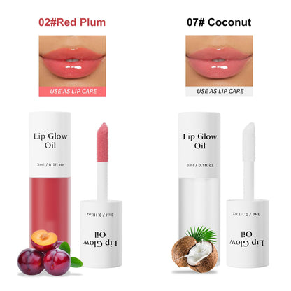 💗LAST DAY - BUY 1 GET 1 FREE💋Get the Perfect Pout✨Tinted Lip Glow Oil & Stain- For Lush, Hydrated Lips with a Natural Glow! 💖