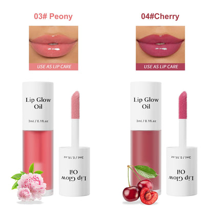 💗LAST DAY - BUY 1 GET 1 FREE💋Get the Perfect Pout✨Tinted Lip Glow Oil & Stain- For Lush, Hydrated Lips with a Natural Glow! 💖
