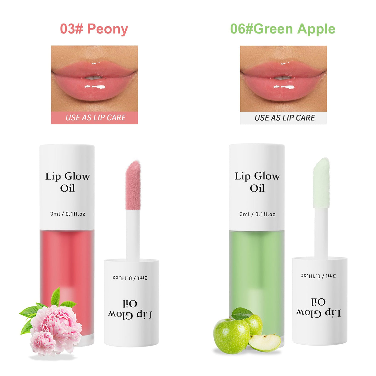 💗LAST DAY - BUY 1 GET 1 FREE💋Get the Perfect Pout✨Tinted Lip Glow Oil & Stain- For Lush, Hydrated Lips with a Natural Glow! 💖