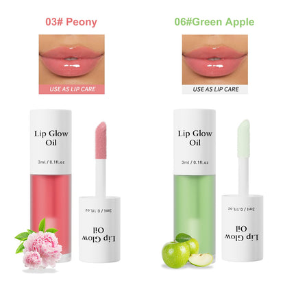 💗LAST DAY - BUY 1 GET 1 FREE💋Get the Perfect Pout✨Tinted Lip Glow Oil & Stain- For Lush, Hydrated Lips with a Natural Glow! 💖