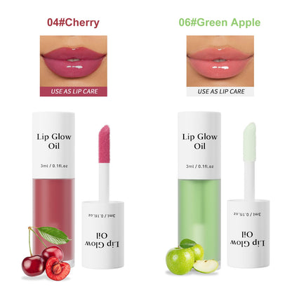 💗LAST DAY - BUY 1 GET 1 FREE💋Get the Perfect Pout✨Tinted Lip Glow Oil & Stain- For Lush, Hydrated Lips with a Natural Glow! 💖