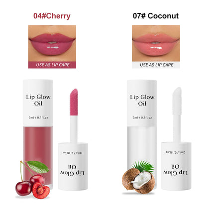 💗LAST DAY - BUY 1 GET 1 FREE💋Get the Perfect Pout✨Tinted Lip Glow Oil & Stain- For Lush, Hydrated Lips with a Natural Glow! 💖