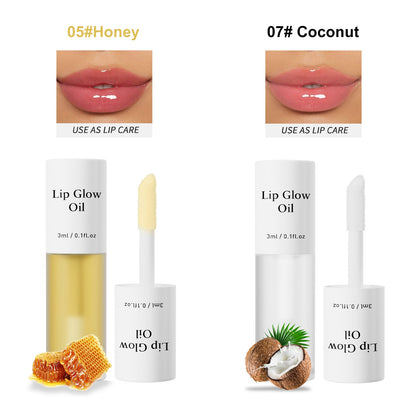 💗LAST DAY - BUY 1 GET 1 FREE💋Get the Perfect Pout✨Tinted Lip Glow Oil & Stain- For Lush, Hydrated Lips with a Natural Glow! 💖