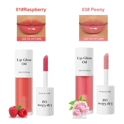 💗LAST DAY - BUY 1 GET 1 FREE💋Get the Perfect Pout✨Tinted Lip Glow Oil & Stain- For Lush, Hydrated Lips with a Natural Glow! 💖