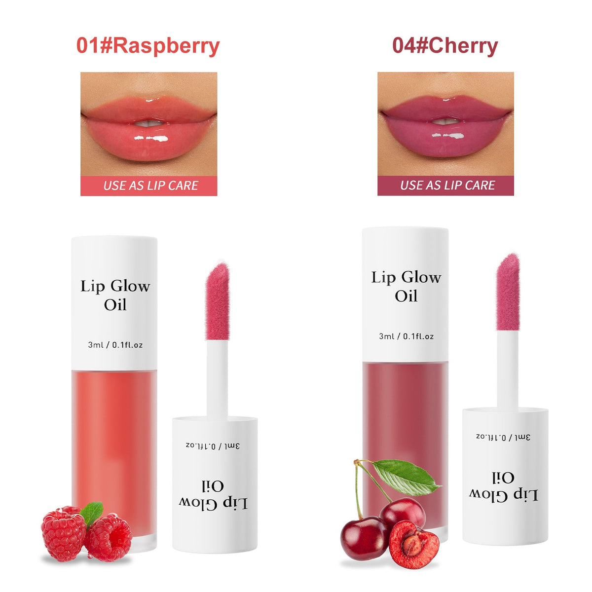 💗LAST DAY - BUY 1 GET 1 FREE💋Get the Perfect Pout✨Tinted Lip Glow Oil & Stain- For Lush, Hydrated Lips with a Natural Glow! 💖