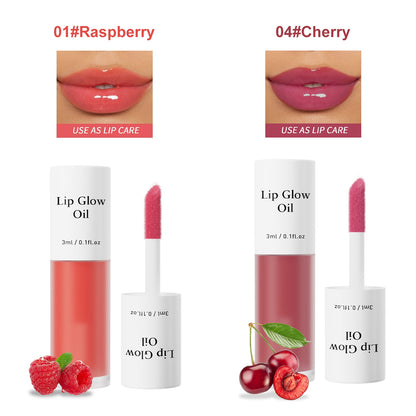 💗LAST DAY - BUY 1 GET 1 FREE💋Get the Perfect Pout✨Tinted Lip Glow Oil & Stain- For Lush, Hydrated Lips with a Natural Glow! 💖
