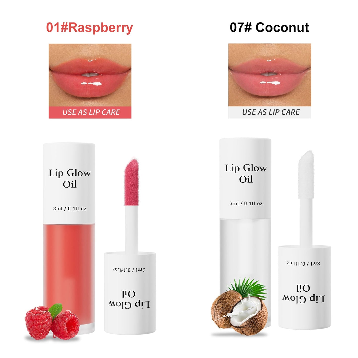💗LAST DAY - BUY 1 GET 1 FREE💋Get the Perfect Pout✨Tinted Lip Glow Oil & Stain- For Lush, Hydrated Lips with a Natural Glow! 💖