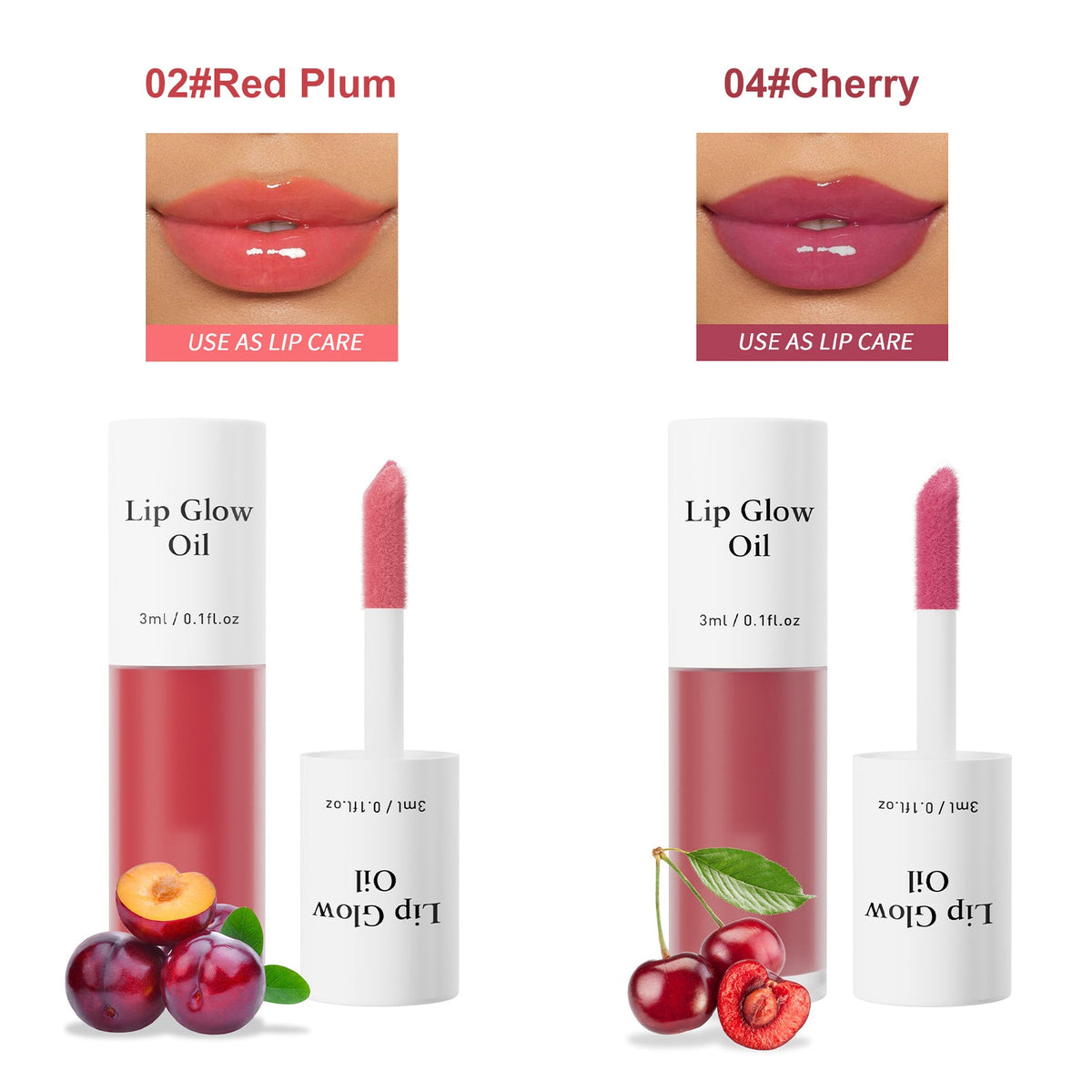 💗LAST DAY - BUY 1 GET 1 FREE💋Get the Perfect Pout✨Tinted Lip Glow Oil & Stain- For Lush, Hydrated Lips with a Natural Glow! 💖