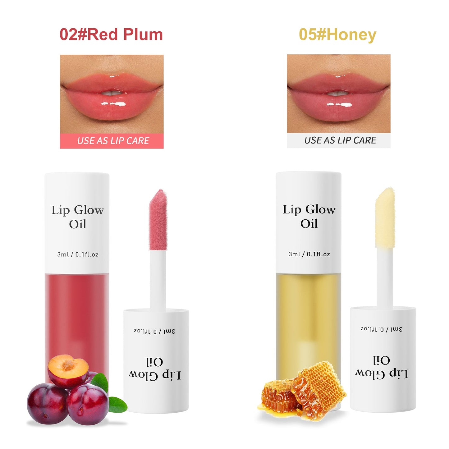 💗LAST DAY - BUY 1 GET 1 FREE💋Get the Perfect Pout✨Tinted Lip Glow Oil & Stain- For Lush, Hydrated Lips with a Natural Glow! 💖