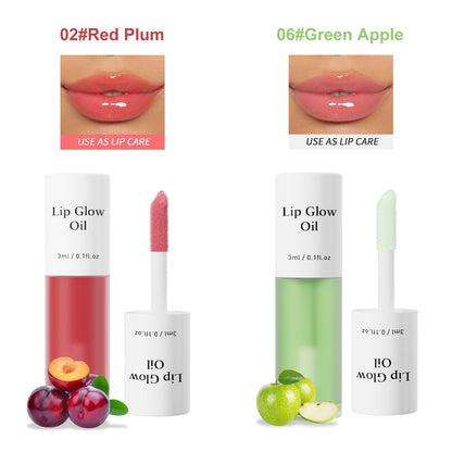 💗LAST DAY - BUY 1 GET 1 FREE💋Get the Perfect Pout✨Tinted Lip Glow Oil & Stain- For Lush, Hydrated Lips with a Natural Glow! 💖