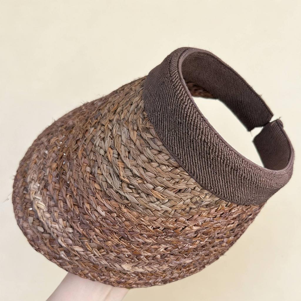 Breathable Raffia Sun Visor