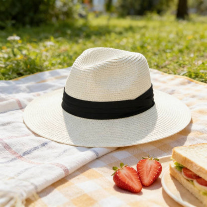 Classic Fedora Sun Hat – Your Essential Summer Accessory