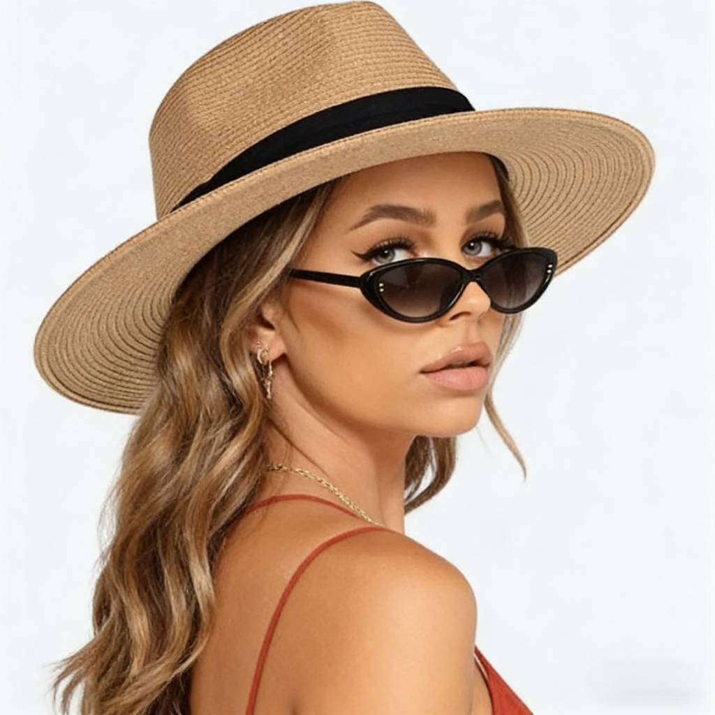Classic Fedora Sun Hat – Your Essential Summer Accessory