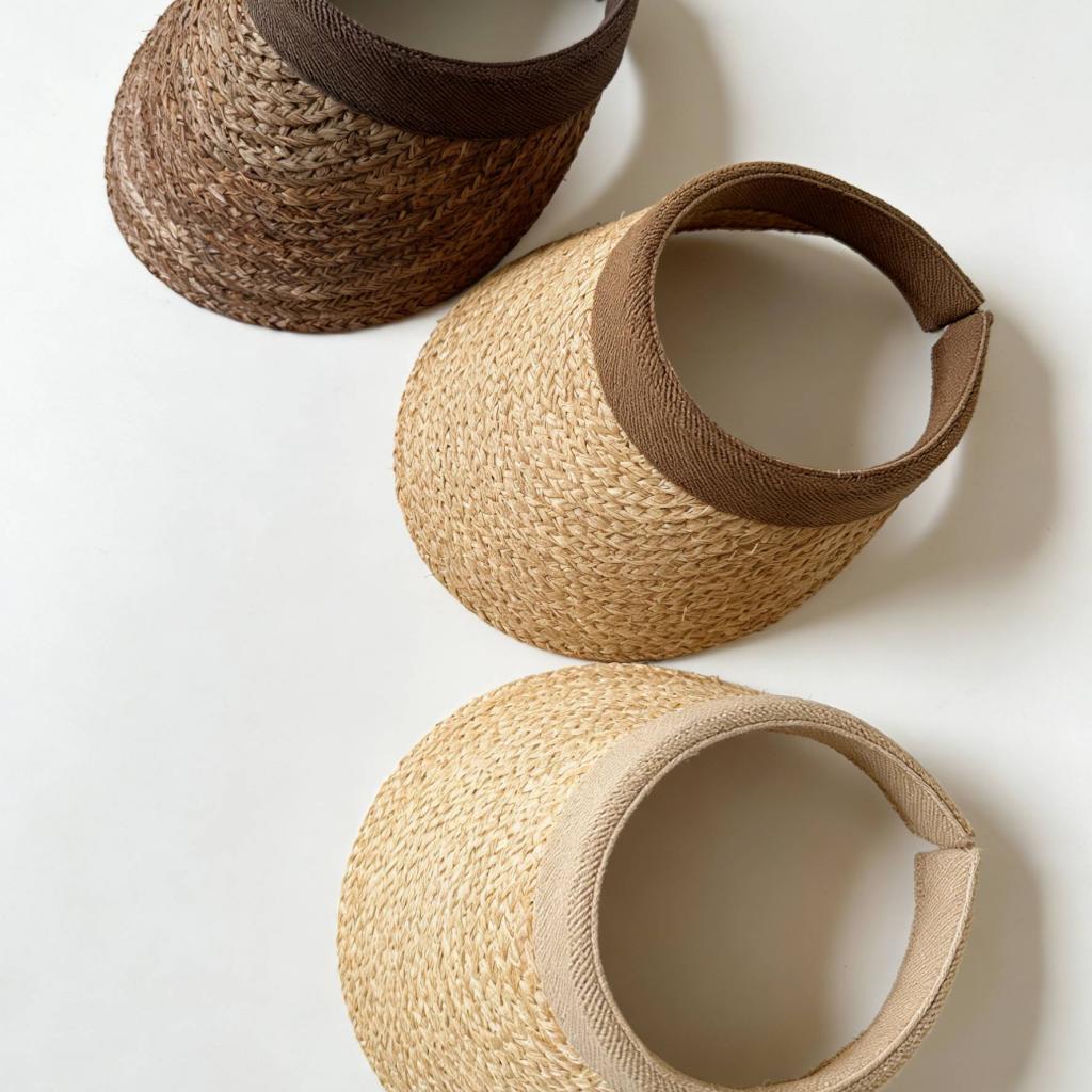 Breathable Raffia Sun Visor