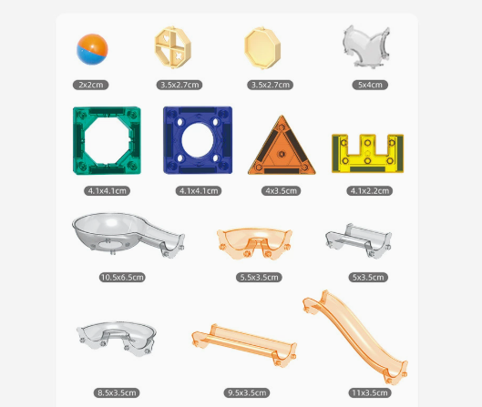 Kids Magnetic Building Blocks Set