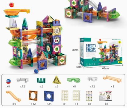Kids Magnetic Building Blocks Set