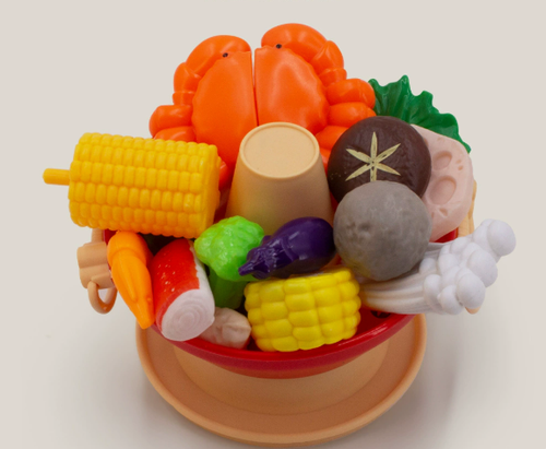 Kids Pretend Play Hot Pot Cooking Toy Set