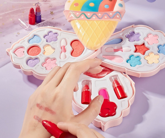 Kids Pretend Makeup Toy Set