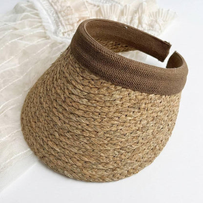 Breathable Raffia Sun Visor