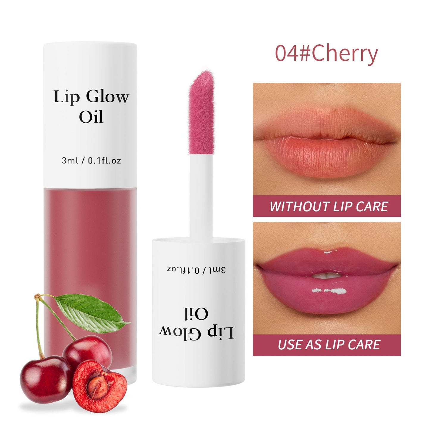 💗LAST DAY - BUY 1 GET 1 FREE💋Get the Perfect Pout✨Tinted Lip Glow Oil & Stain- For Lush, Hydrated Lips with a Natural Glow! 💖