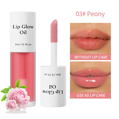 💗LAST DAY - BUY 1 GET 1 FREE💋Get the Perfect Pout✨Tinted Lip Glow Oil & Stain- For Lush, Hydrated Lips with a Natural Glow! 💖