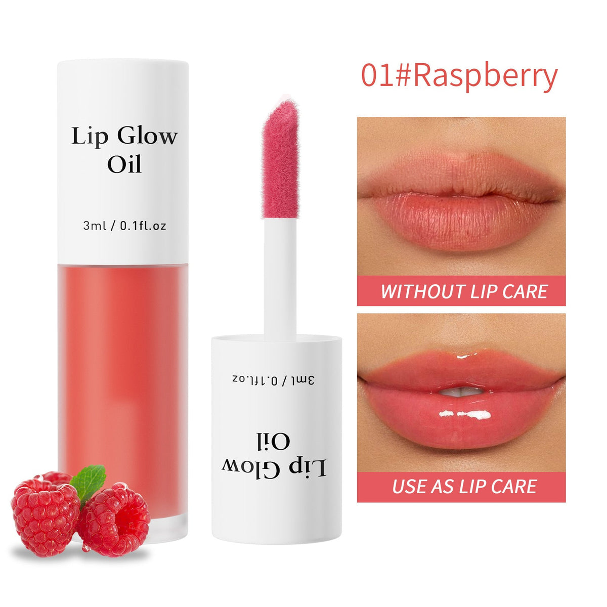 💗LAST DAY - BUY 1 GET 1 FREE💋Get the Perfect Pout✨Tinted Lip Glow Oil & Stain- For Lush, Hydrated Lips with a Natural Glow! 💖