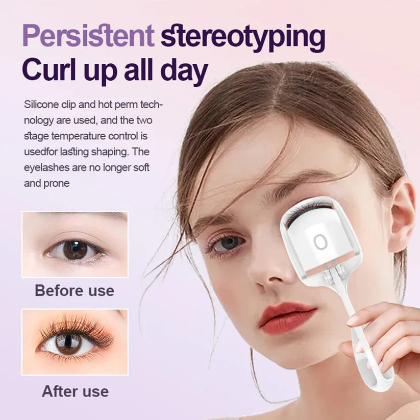 Electric Heated Lash Styler – Long-Lasting Lift in Seconds ✅