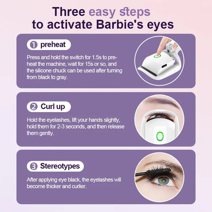 Electric Heated Lash Styler – Long-Lasting Lift in Seconds ✅