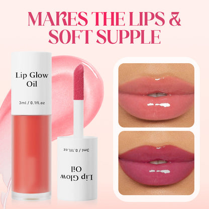 💗LAST DAY - BUY 1 GET 1 FREE💋Get the Perfect Pout✨Tinted Lip Glow Oil & Stain- For Lush, Hydrated Lips with a Natural Glow! 💖