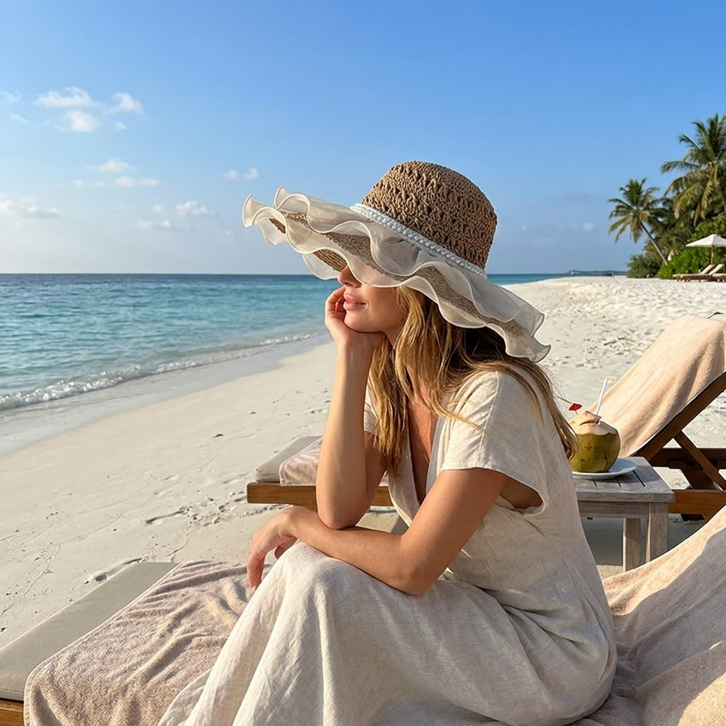 Wide Brim Sun Hat